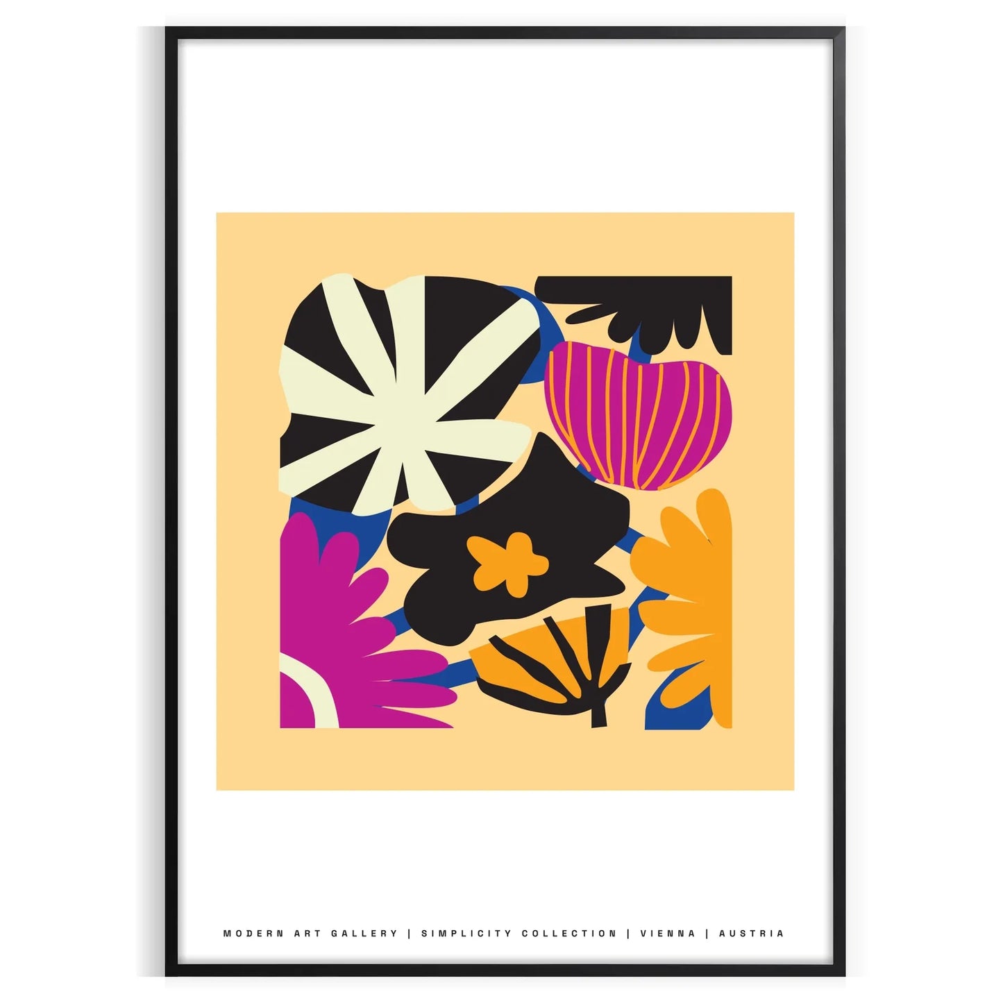 timeless elegance botanical poster vintage edition exquisite art black orange hues wall unique gift captivating print space style preferences