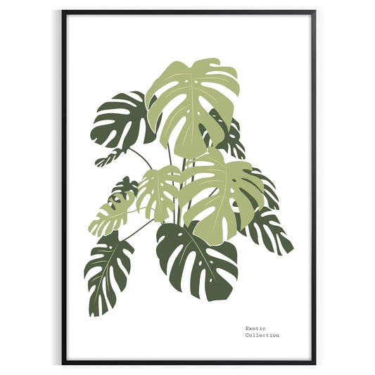 space exquisite botanical poster prints lush green white hues captivating wall art timeless perfect gift stunning addition decor standalone print