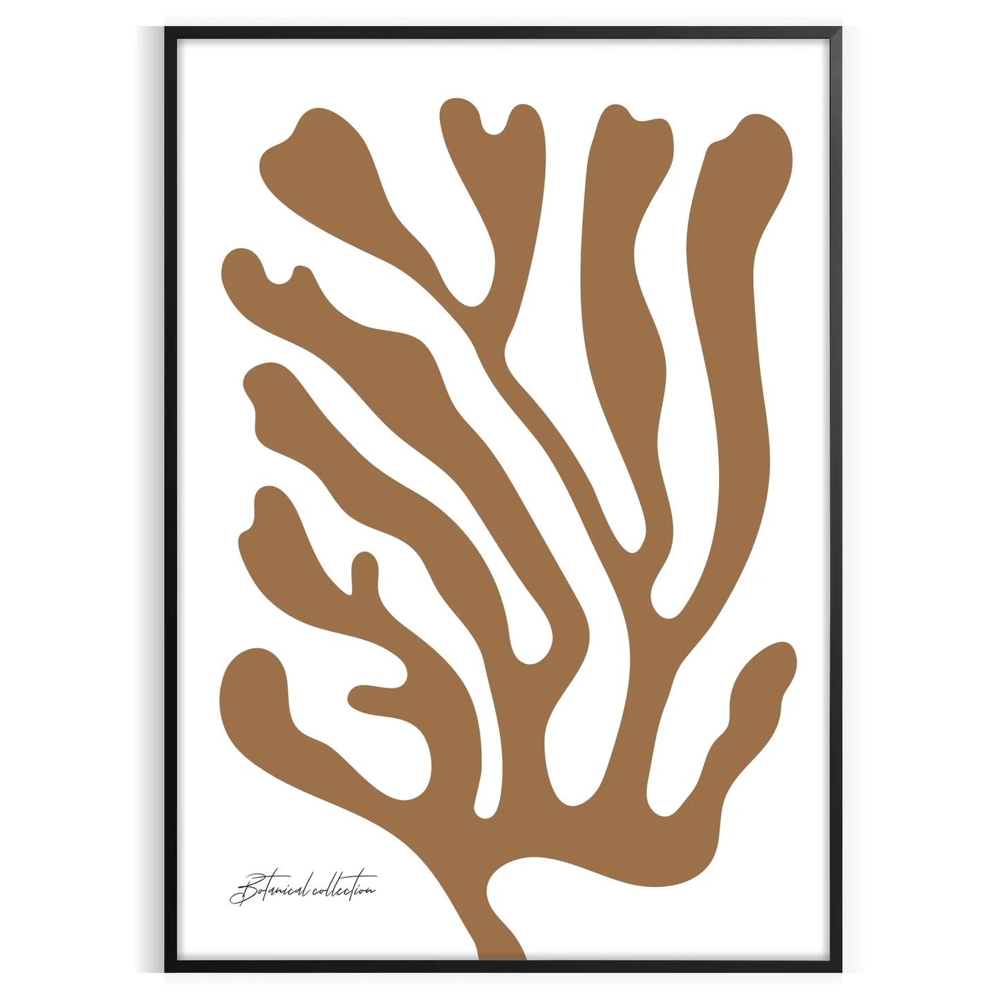 space botanical poster captivating blend black green hues artistic print exquisite art perfect wall thoughtful gift unframed edition nature elegance room