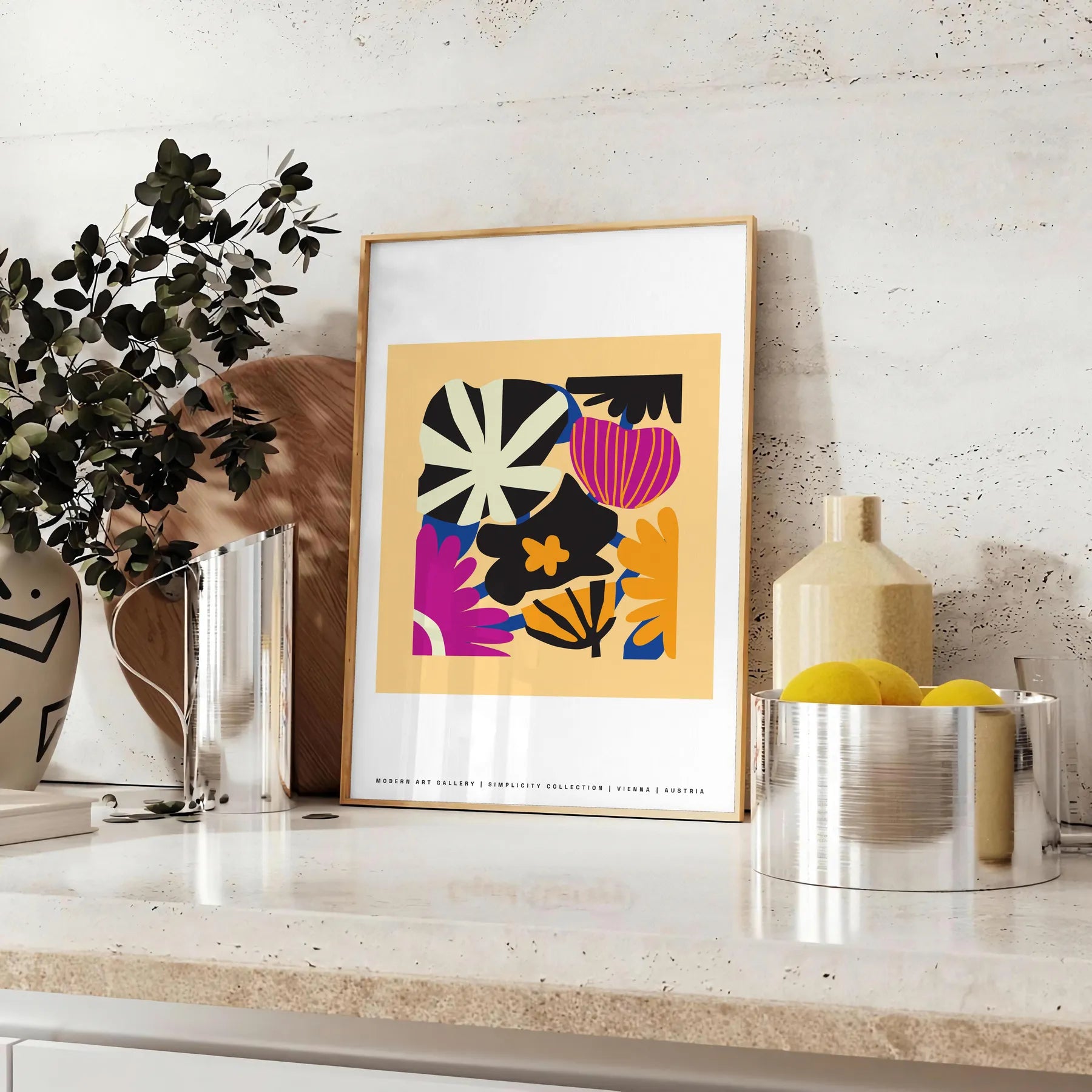 timeless elegance botanical poster vintage edition exquisite art black orange hues wall unique gift captivating print space style preferences