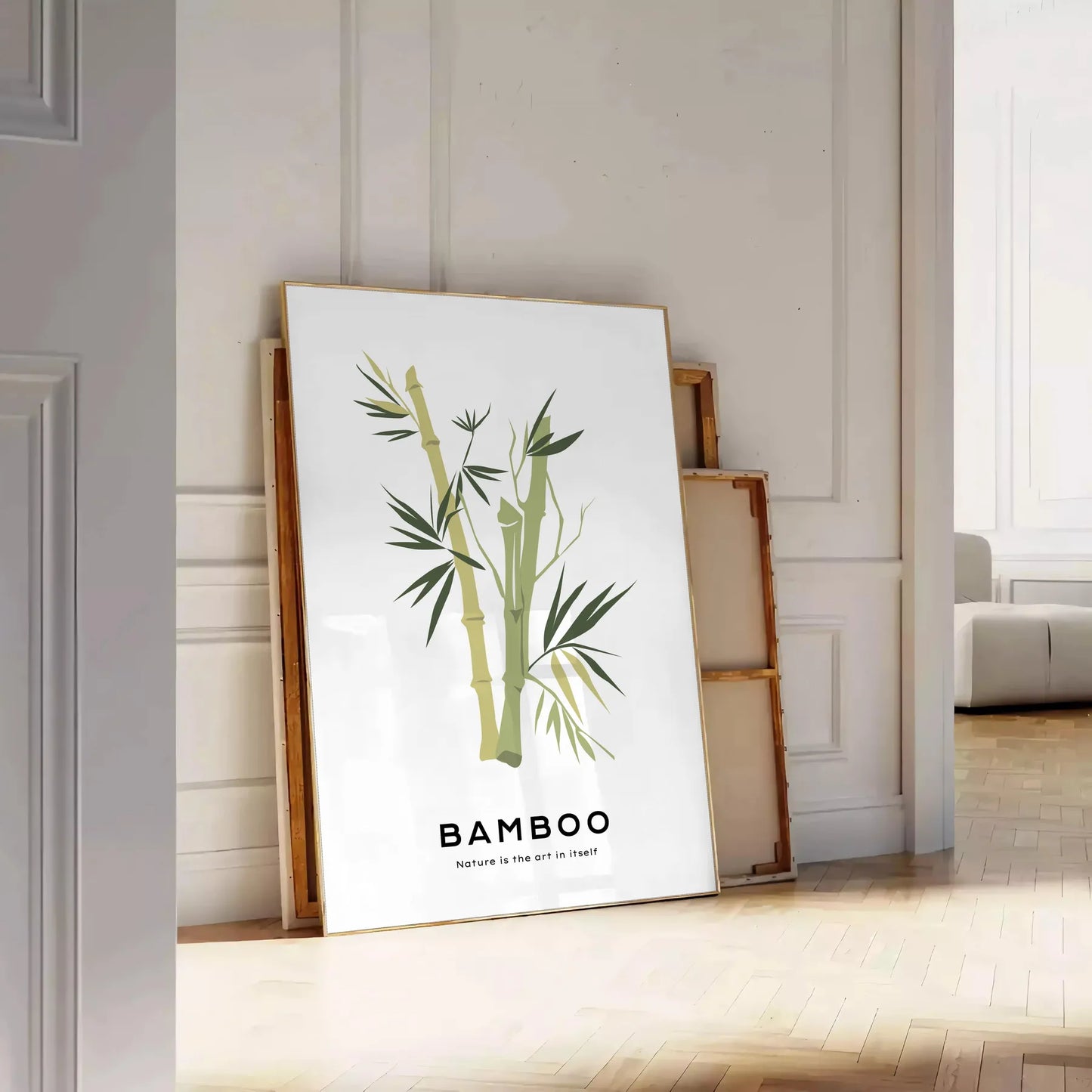 space vintage botanical poster exquisite art 16 serene gray green hues wall unique gift print nature elegance A4 cm A0 sizes versatile home decor