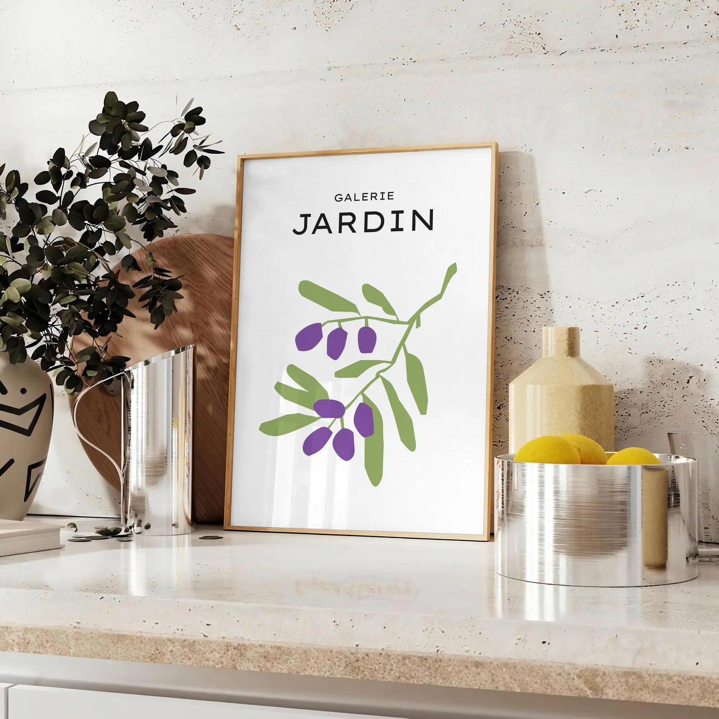 space stunning botanical poster prints exquisite art rich black green hues wall unique gift sizes A4 cm A0 elegance nature beauty room