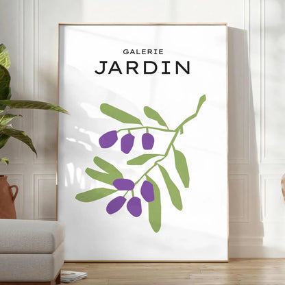 space stunning botanical poster prints exquisite art rich black green hues wall unique gift sizes A4 cm A0 elegance nature beauty room