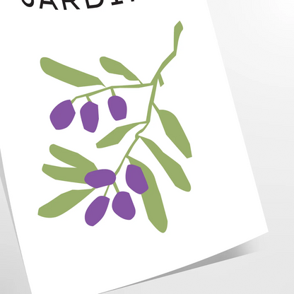 space stunning botanical poster prints exquisite art rich black green hues wall unique gift sizes A4 cm A0 elegance nature beauty room