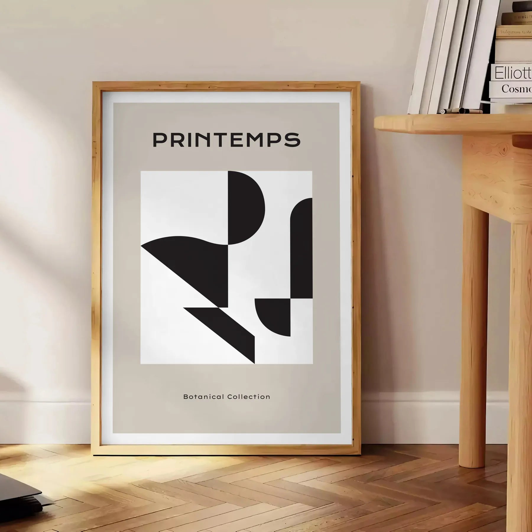 space Botanical Art 21 poster black orange prints captivating wall ideal gift touch nature elegance room sizes A4 cm A0