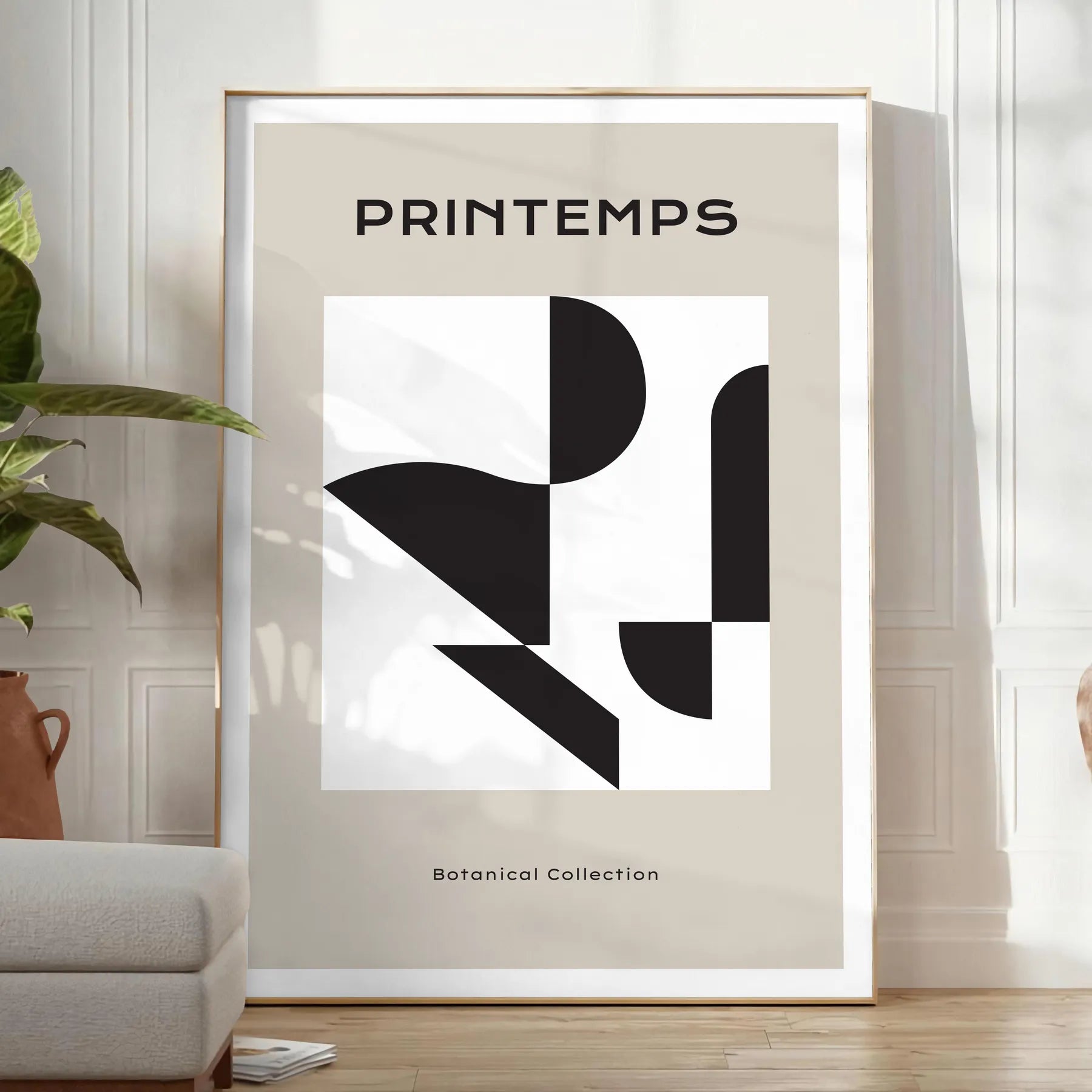 space Botanical Art 21 poster black orange prints captivating wall ideal gift touch nature elegance room sizes A4 cm A0