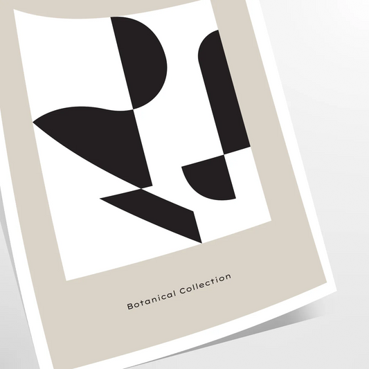 space Botanical Art 21 poster black orange prints captivating wall ideal gift touch nature elegance room sizes A4 cm A0